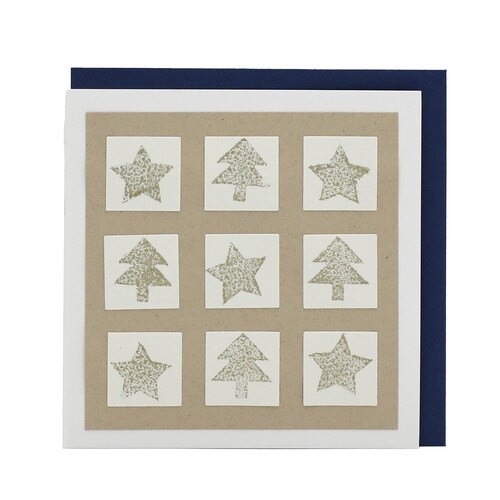 Handgemachte Weihnachtskarte