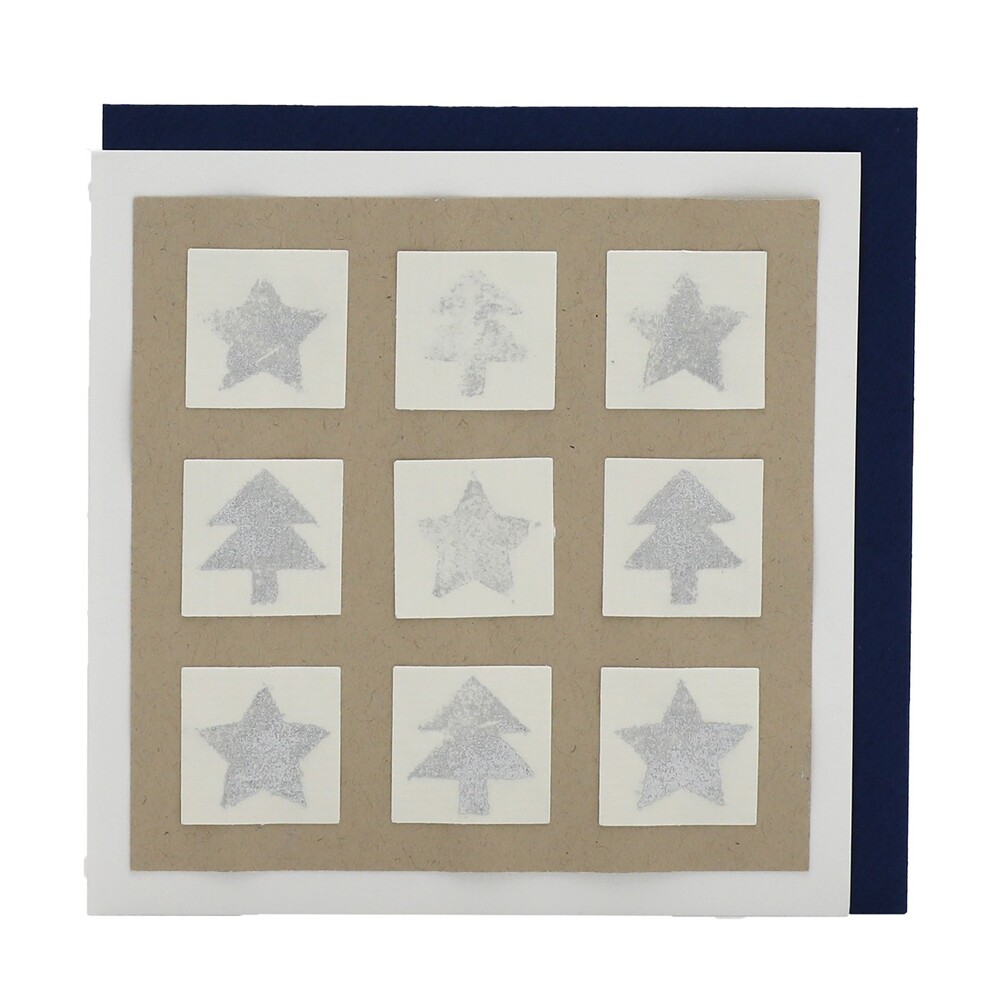 Handgemachte Weihnachtskarte