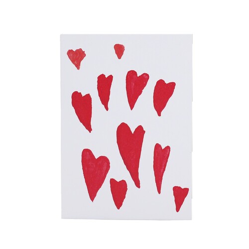 Postkarte von Bernhard von Känel, Herzen