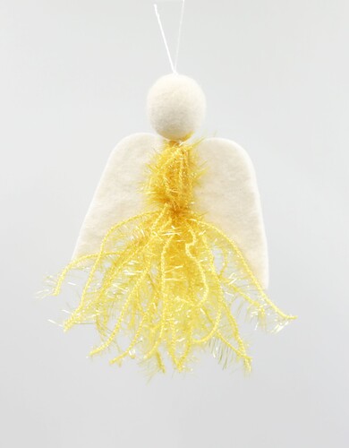 Dekoration Filzengel