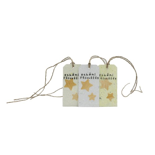 Geschenkanhänger Handgemacht