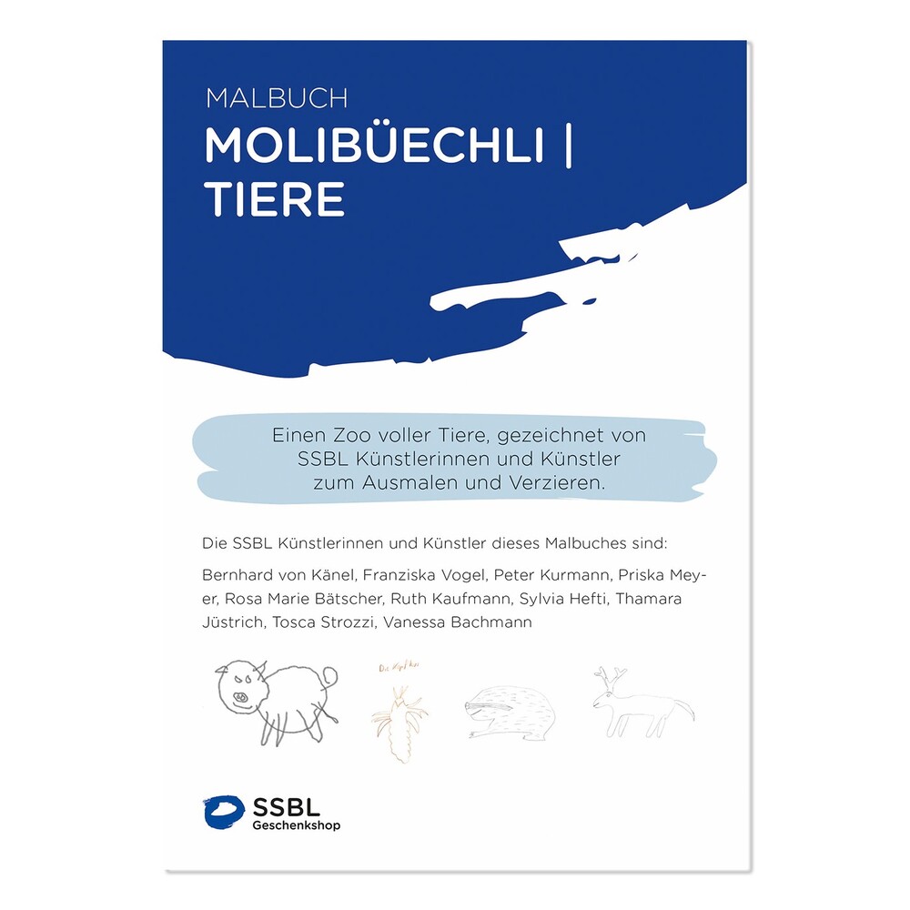 Malbuch Tiere