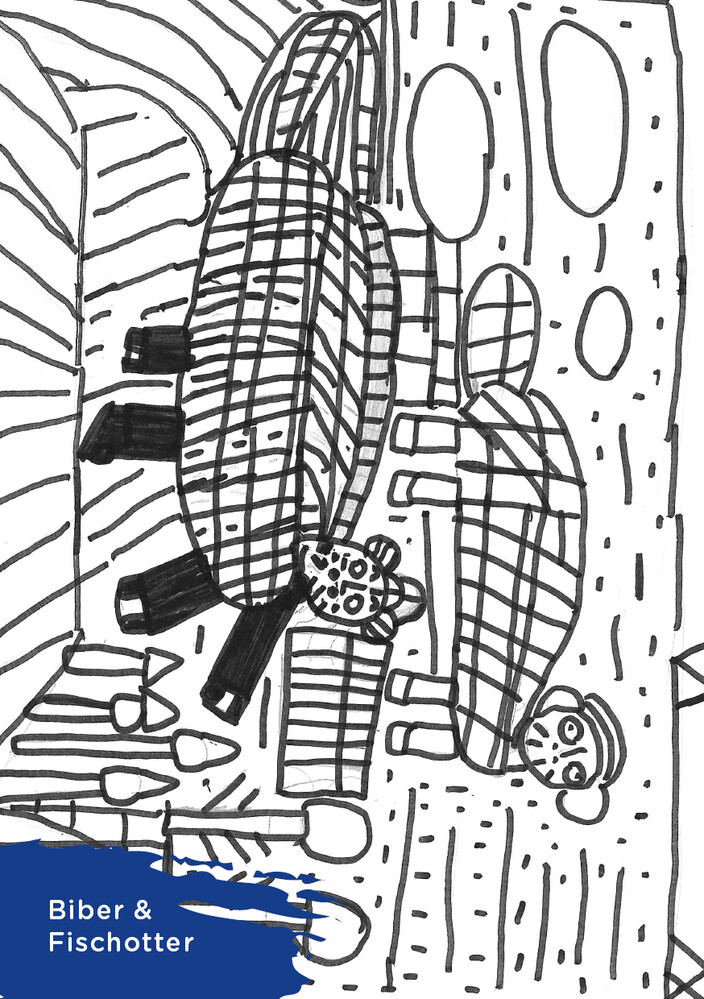 Malbuch Tiere von René