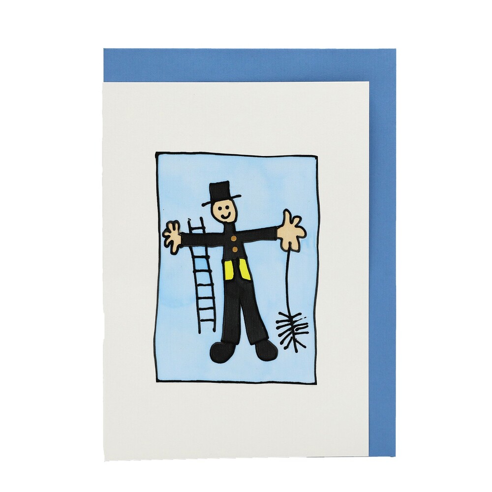 Faltkarte Kaminfeger