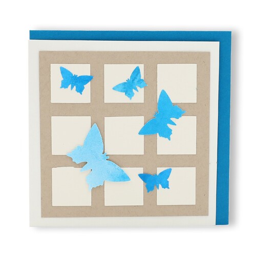 Handgemachte Faltkarte