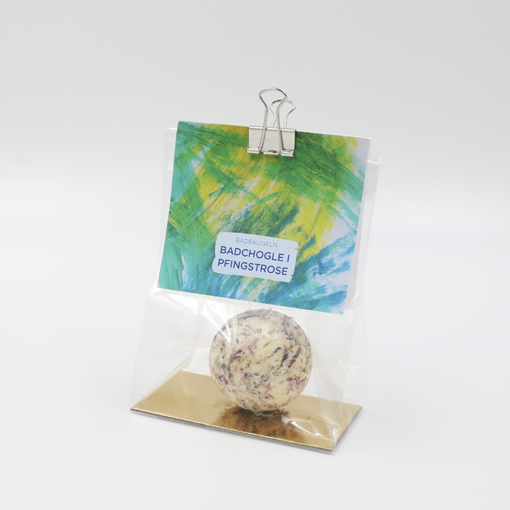 Badekugel Pfingstrose