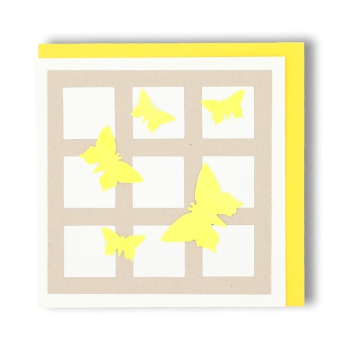 Handgemachte Faltkarte