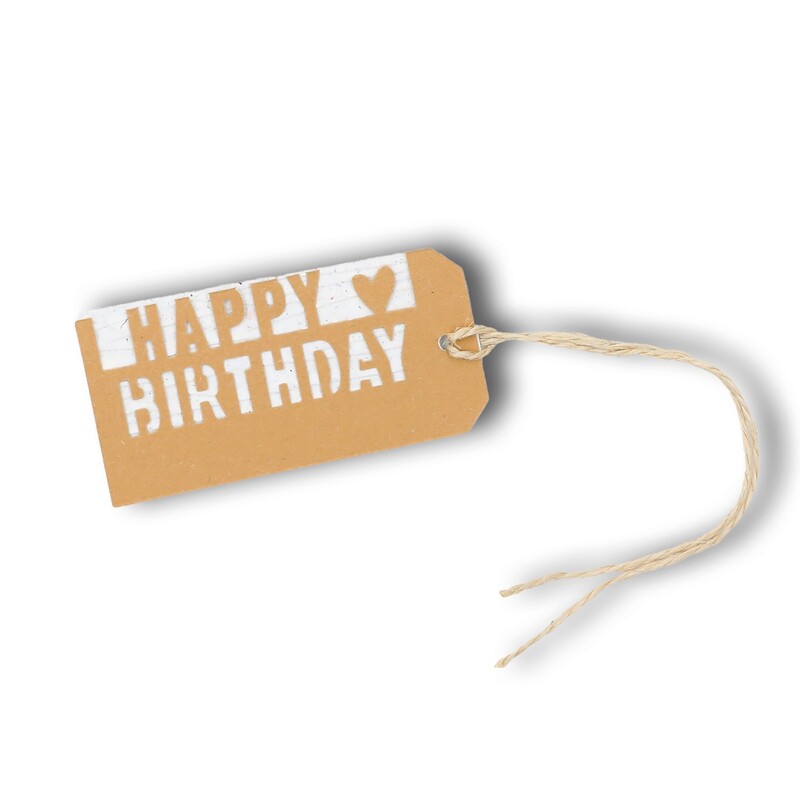 Geschenkanhänger Handgemacht