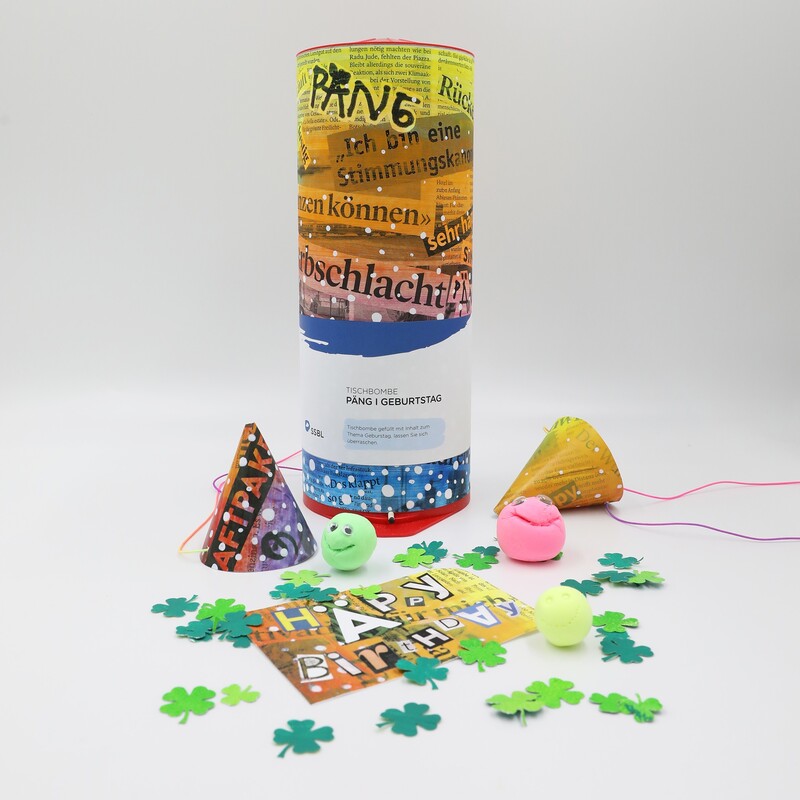 Tischbombe Geburtstag