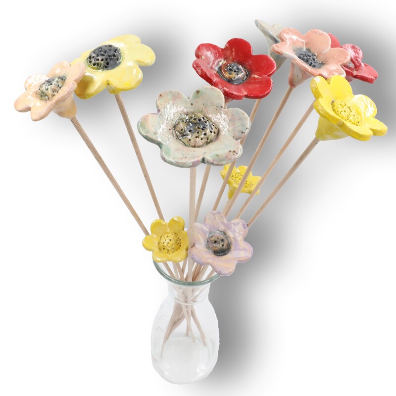 Blume aus Keramik