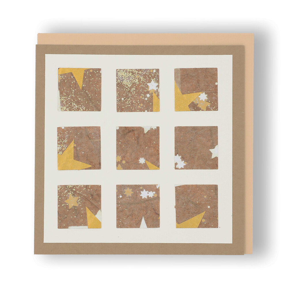 Handgemachte Weihnachtskarte