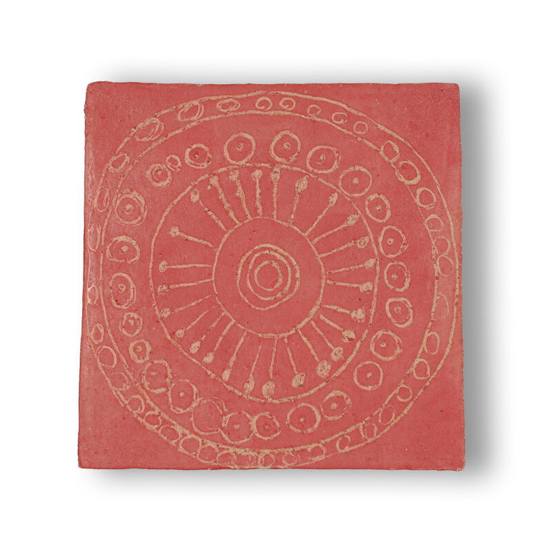 Untersetzer in rot Untersetzer in rot