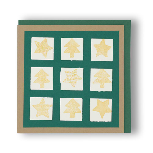 Handgemachte Weihnachtskarte