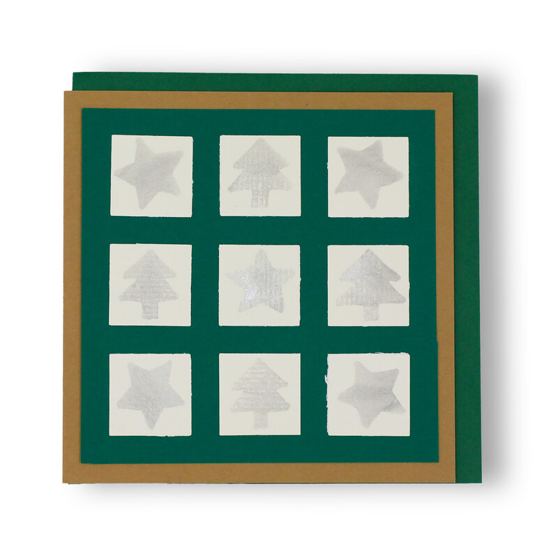 Handgemachte Weihnachtskarte