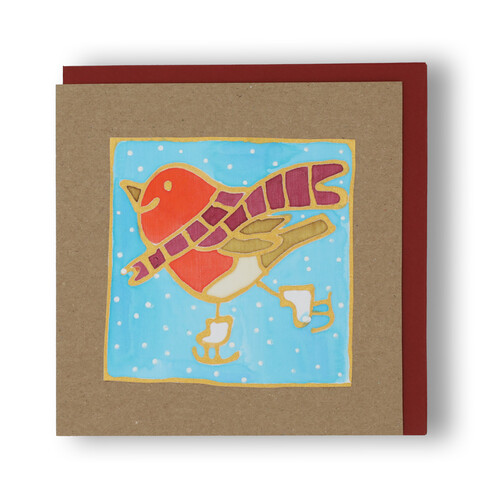 Handgemachte Weihnachtskarte