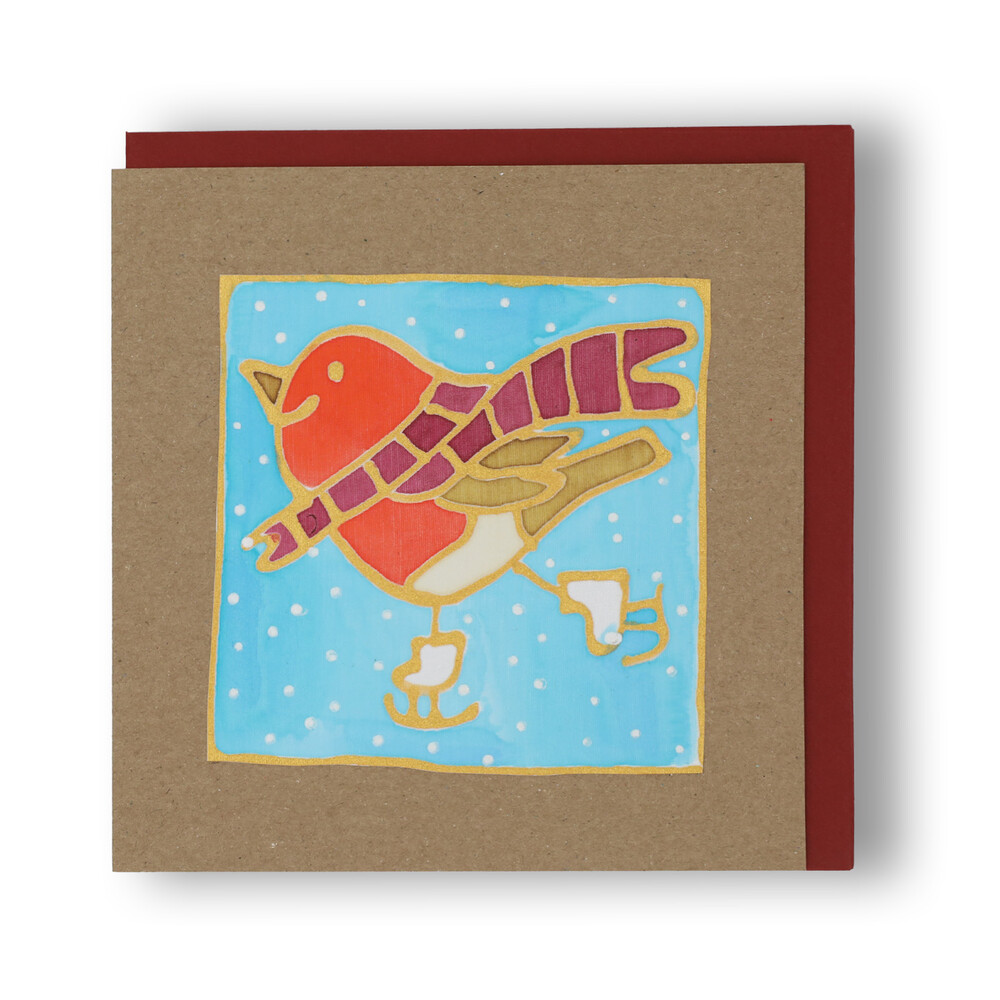 Handgemachte Weihnachtskarte