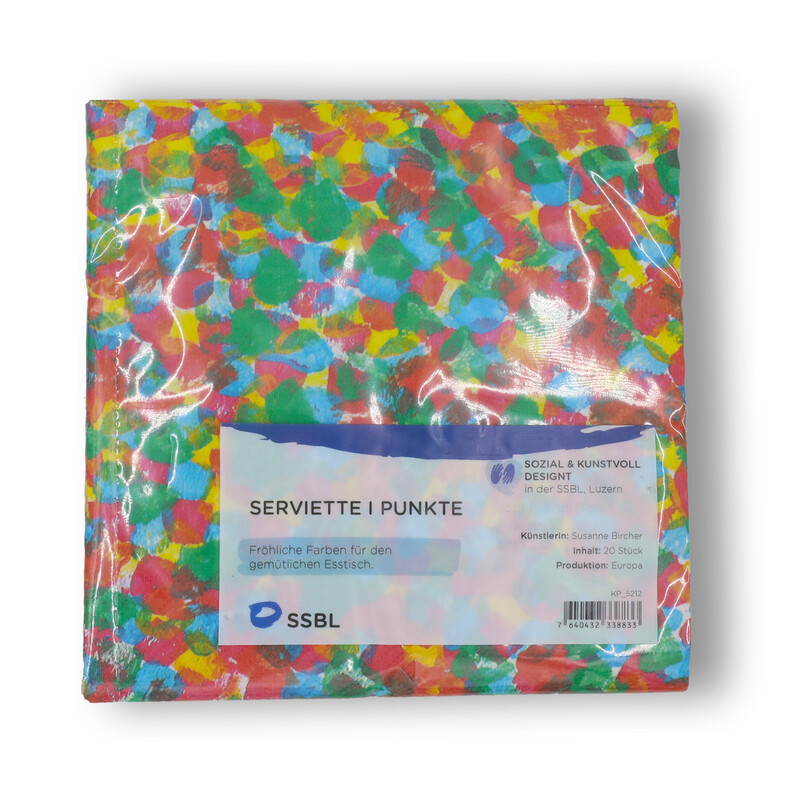 Serviette Punkte
