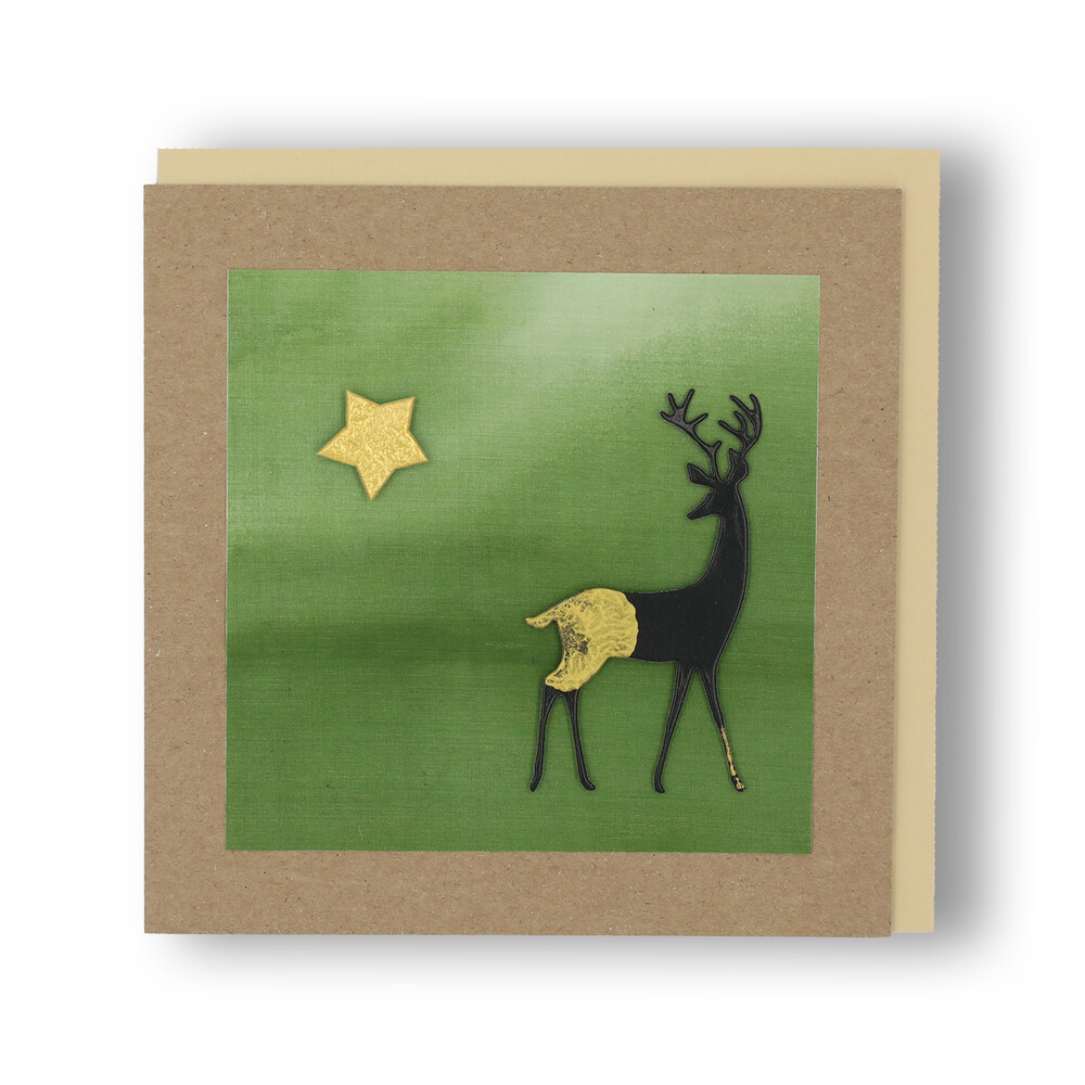 Handgemachte Faltkarte