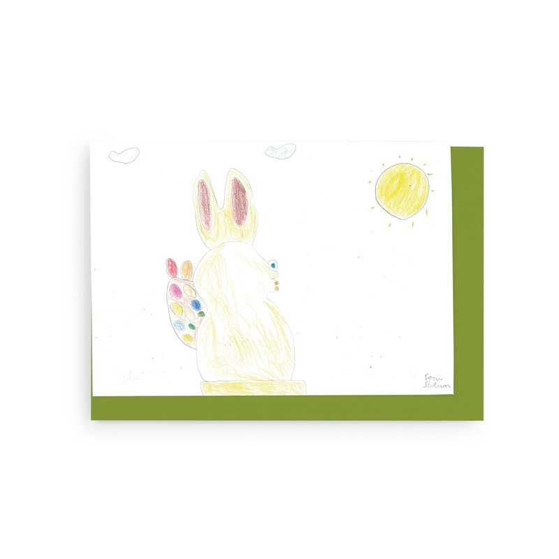 Ostern Faltkarte